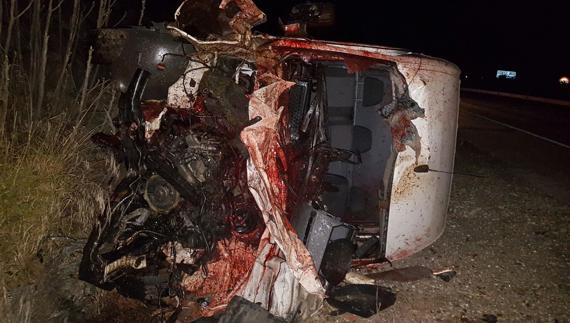 Tres caballos provocan un accidente con tres coches implicados