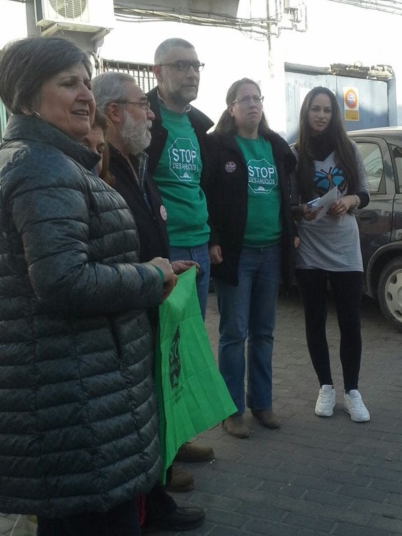 Paralizan durante tres meses el desahucio de una casa en Huelma