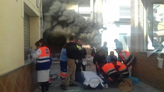 "Ven para 'La Picanta' que ha habido una explosión que parece una bomba"