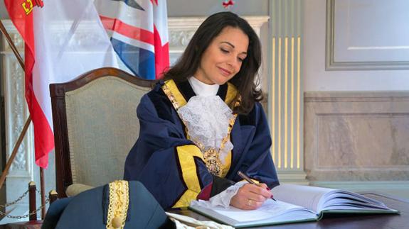 Una Miss Mundo como alcaldesa de Gibraltar: «Siempre seremos británicos»