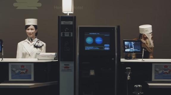 Un hotel sólo atendido por robots