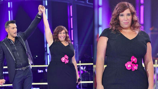 Una finalista de 'La Voz' reaparece en 'First Dates' con 60 kilos menos