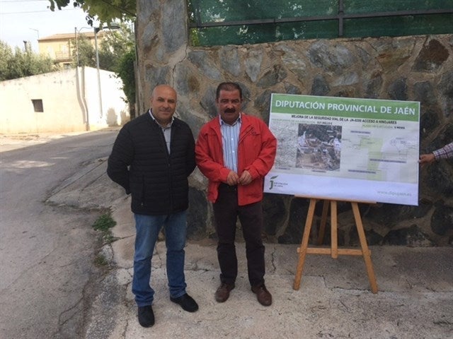 Una pasarela mejorará la seguridad de los peatones en el acceso a Hinojares