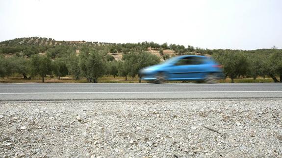 Muere un ciclista atropellado por una furgoneta cerca de La Malahá