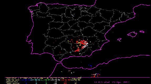 La mala suerte de Javier, el granadino muerto por un rayo