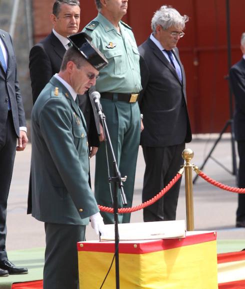 El nuevo coronel jefe de la Guardia Civil de Almería toma posesión