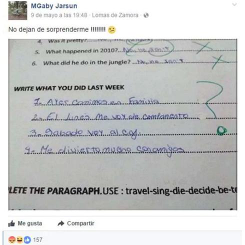 Suspenden de empleo a una profesora por burlarse de los errores de una alumna en Facebook