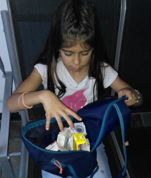 "Goretti llegó al Materno roja y con los labios morados"