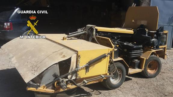 Recupera una máquina agrícola robada de 40.000 euros tres años después