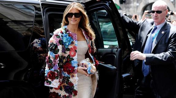 La polémica prenda de Melania Trump que ha dado de qué hablar