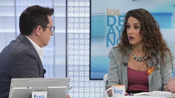 Una diputada de Podemos, protagonista de la tensión vivida en 'Los desayunos de TVE'