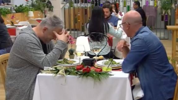 La cobra que cabreó a uno de los comensales de 'First Dates'