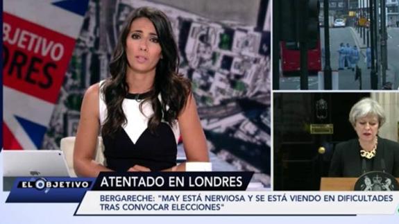 Amenazan de muerte a Ana Pastor por un comentario sobre el atentado de Londres