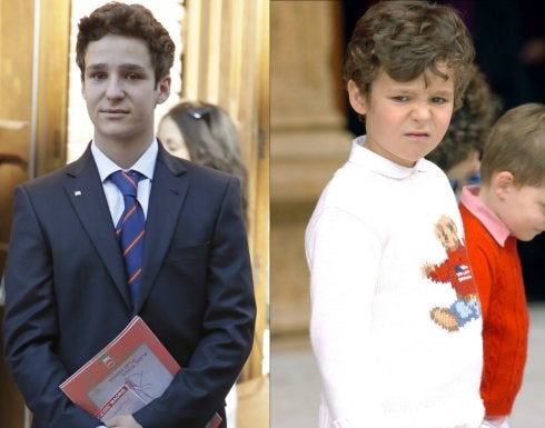 Froilán, sorprendido dando un encendido beso