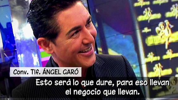 La llamada desesperada de Angel Garó en directo a 'Sálvame'