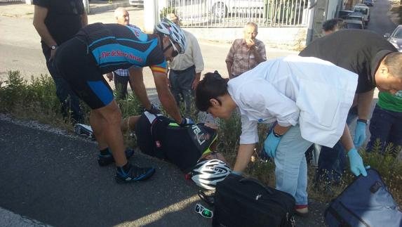 Herido un ciclista atropellado en la carretera que une Dúrcal y Nigüelas