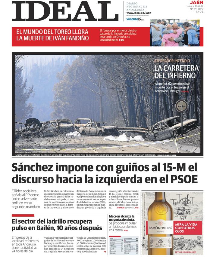 Hoy, 19 de junio, en la edición impresa de IDEAL