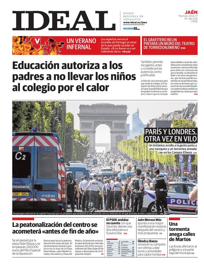 Hoy, 20 de junio, en la edición impresa de IDEAL